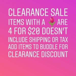 Clearance Sale